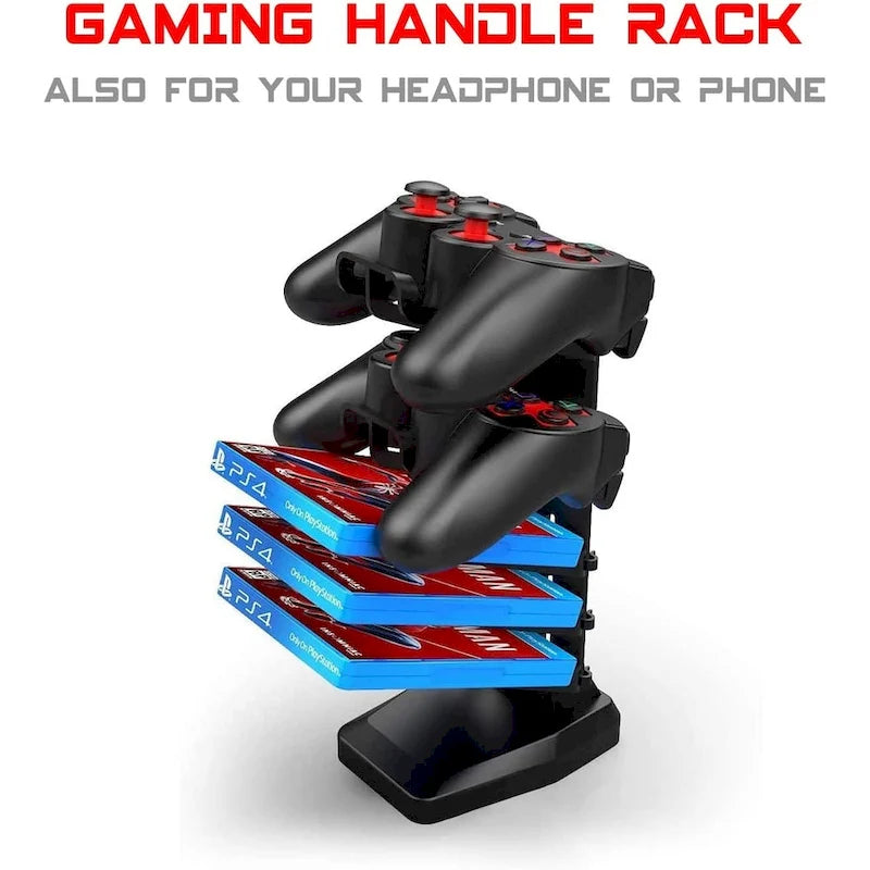 Ergonomic Gaming Desk T-Shaped Office PC Computer Desk with Full Desk Mouse Pad, Handle Rack, Cup Holder Headphone Hook