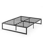 Black Metal Platform Bed Frame
