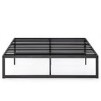 Black Metal Platform Bed Frame