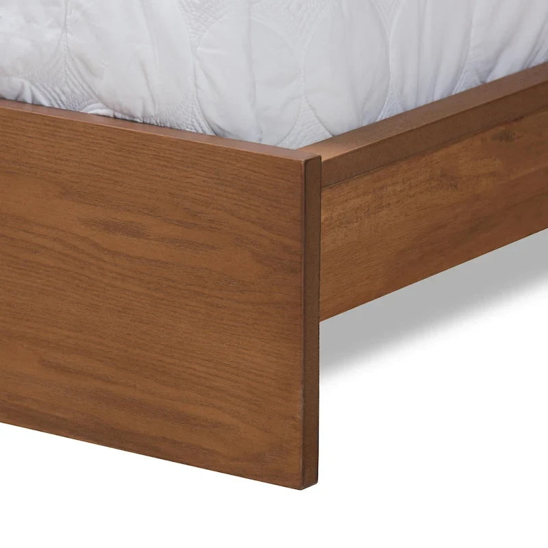 Modern and Contemporary Storage Bed with Built-In Nightstands