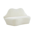 Lips Velvet Settee - 67.7W x 29.1D x 36H