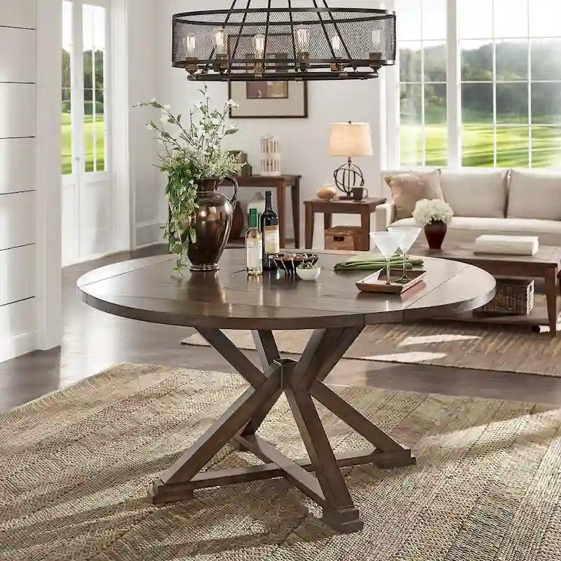 Garrison Espresso Convertible Dining Set by iNSPIRE Q Modern