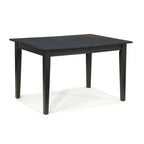 Arts & Crafts 7-piece Rectangular Dining Set with Extension Leaf by Homestyles