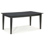 Arts & Crafts 7-piece Rectangular Dining Set with Extension Leaf by Homestyles