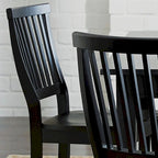 Arts & Crafts 7-piece Rectangular Dining Set with Extension Leaf by Homestyles