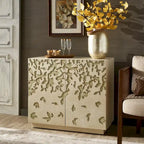 Emiri 35 Wide 2-Door Hand-Painted Accent Cabinet by iNSPIRE Q Bold