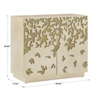Emiri 35 Wide 2-Door Hand-Painted Accent Cabinet by iNSPIRE Q Bold