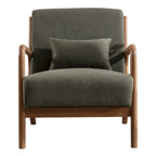 Ebello Modern Solid wood Accent Chair
