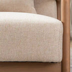 Ebello Modern Solid wood Accent Chair