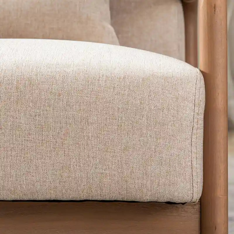 Ebello Modern Solid wood Accent Chair