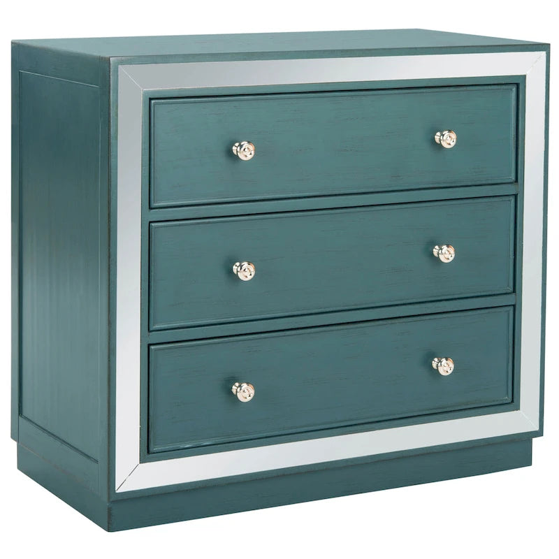 Amey Mirrored 3-Drawer Chest