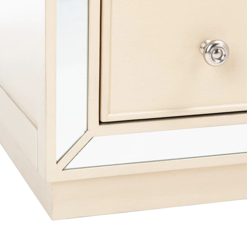 Amey Mirrored 3-Drawer Chest