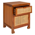 Coastal 1-Drawer 1-Door Nightstand