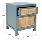Coastal 1-Drawer 1-Door Nightstand