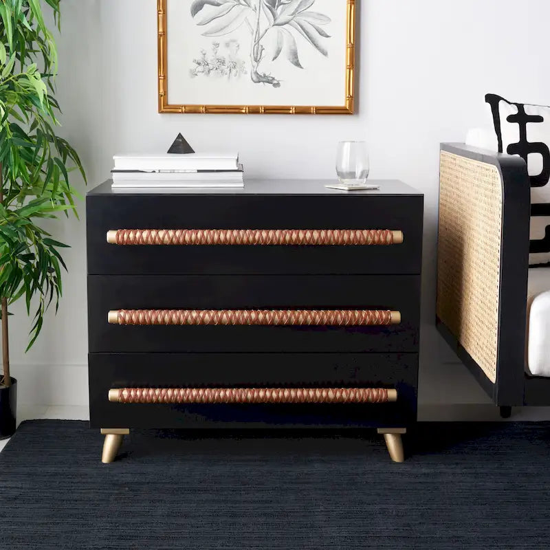 Audra 3-Drawer Storage Bedroom Chest.