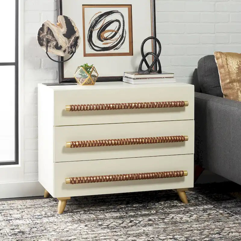 Audra 3-Drawer Storage Bedroom Chest.
