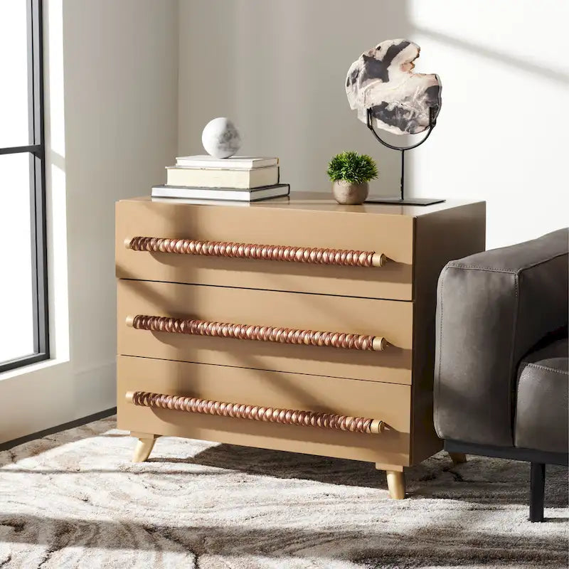 Audra 3-Drawer Storage Bedroom Chest.