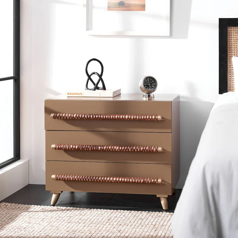 Audra 3-Drawer Storage Bedroom Chest.