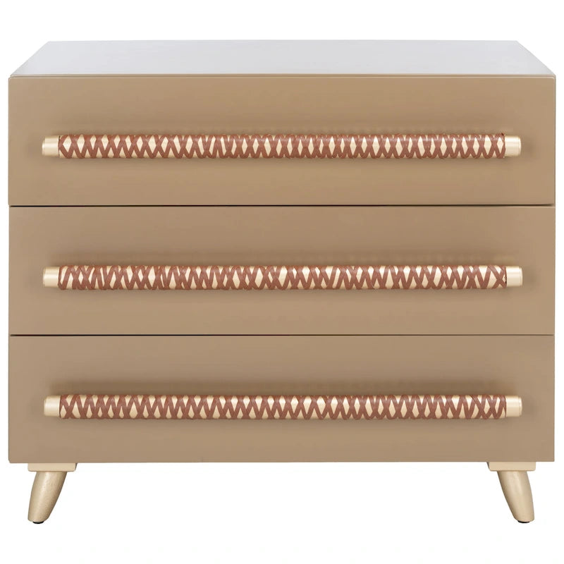 Audra 3-Drawer Storage Bedroom Chest.