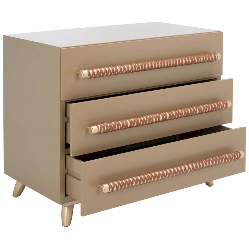 Audra 3-Drawer Storage Bedroom Chest.