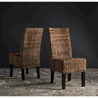 Meline Natural Dining Chair (Set of 2) - 17.3 x 24 x 38.5 - 17Wx24Dx39H