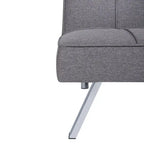 Madison Modern Comfort Futon Sofa Bed, Tufted, Convertible, Linen Fabric, 750 lbs Weight Capacity