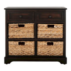 Ardelia Red 6-Drawer Storage Unit (Fully Assembled) - 30Wx13Dx26H