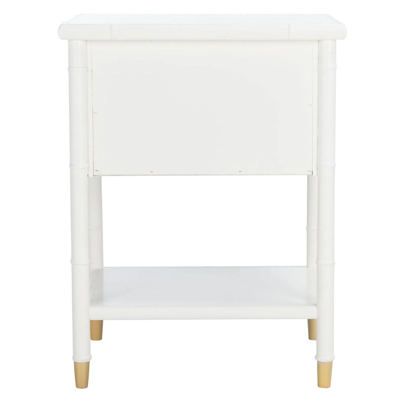 Dessa 2-Drawer 1-Shelf Accent Table. - 21 W x 18 D x 27 H - 21Wx18Dx27H