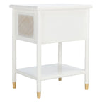 Dessa 2-Drawer 1-Shelf Accent Table. - 21 W x 18 D x 27 H - 21Wx18Dx27H