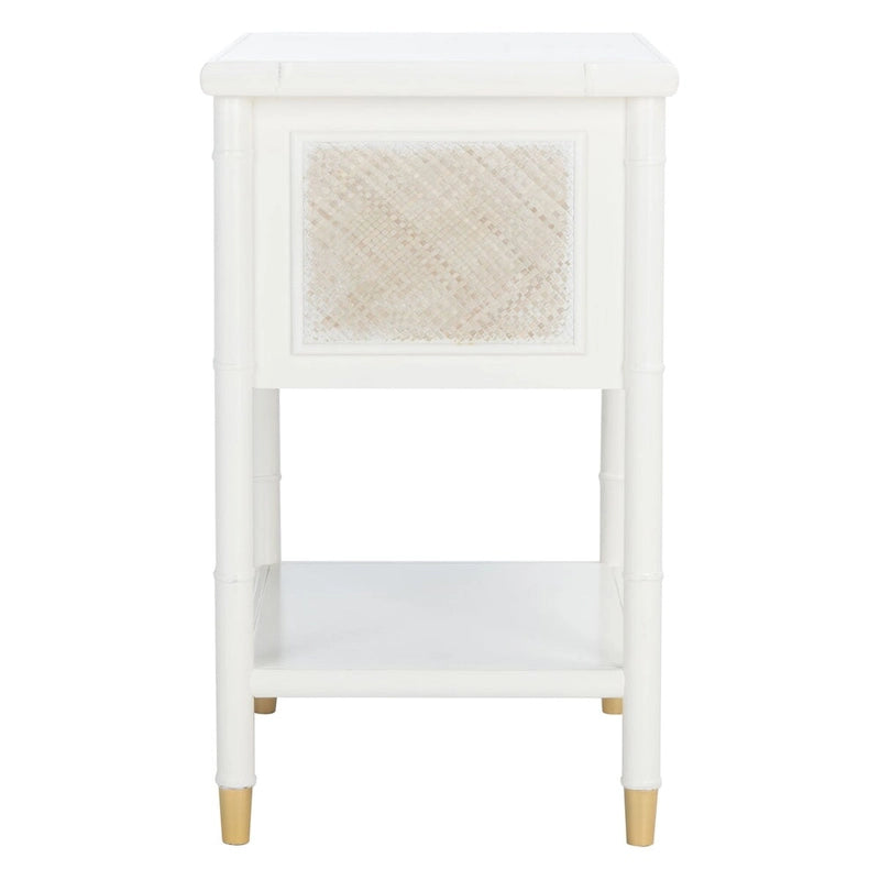 Dessa 2-Drawer 1-Shelf Accent Table. - 21 W x 18 D x 27 H - 21Wx18Dx27H