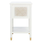 Dessa 2-Drawer 1-Shelf Accent Table. - 21 W x 18 D x 27 H - 21Wx18Dx27H