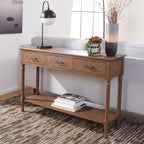 Jeanie 3-Drawer Bottom Shelf Console Table - 47.3 W x 13 L x 29.5 H - 47Wx13Dx30H
