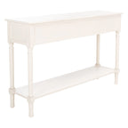 Jeanie 3-Drawer Bottom Shelf Console Table - 47.3 W x 13 L x 29.5 H - 47Wx13Dx30H