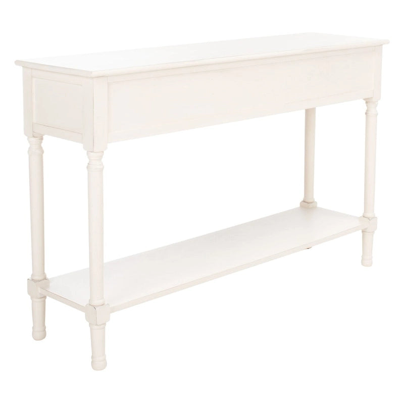Jeanie 3-Drawer Bottom Shelf Console Table - 47.3 W x 13 L x 29.5 H - 47Wx13Dx30H