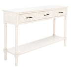 Jeanie 3-Drawer Bottom Shelf Console Table - 47.3 W x 13 L x 29.5 H - 47Wx13Dx30H
