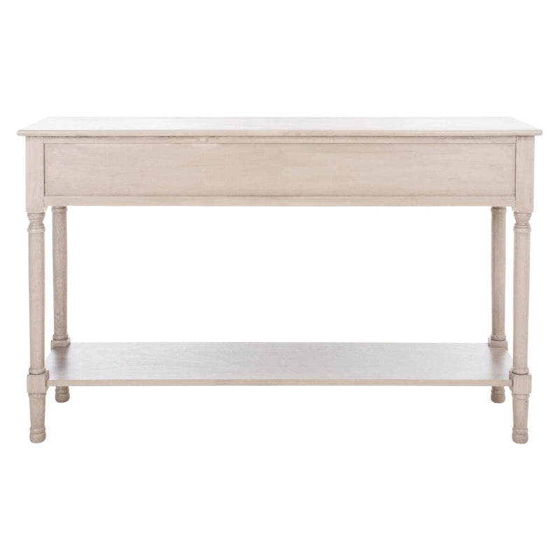 Jeanie 3-Drawer Bottom Shelf Console Table - 47.3 W x 13 L x 29.5 H - 47Wx13Dx30H