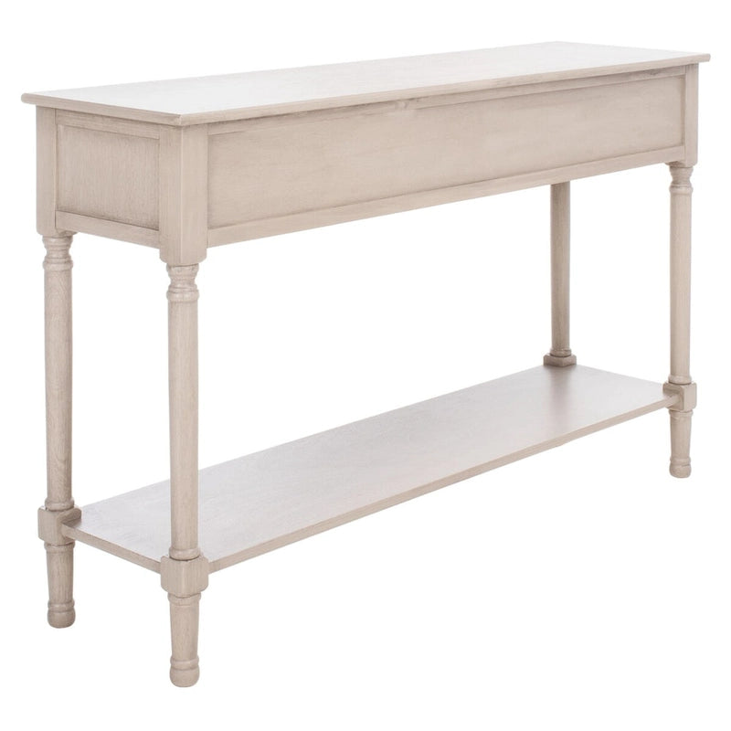 Jeanie 3-Drawer Bottom Shelf Console Table - 47.3 W x 13 L x 29.5 H - 47Wx13Dx30H