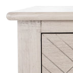 Jeanie 3-Drawer Bottom Shelf Console Table - 47.3 W x 13 L x 29.5 H - 47Wx13Dx30H