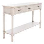 Jeanie 3-Drawer Bottom Shelf Console Table - 47.3 W x 13 L x 29.5 H - 47Wx13Dx30H