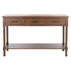 Jeanie 3-Drawer Bottom Shelf Console Table - 47.3 W x 13 L x 29.5 H - 47Wx13Dx30H