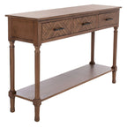 Jeanie 3-Drawer Bottom Shelf Console Table - 47.3 W x 13 L x 29.5 H - 47Wx13Dx30H