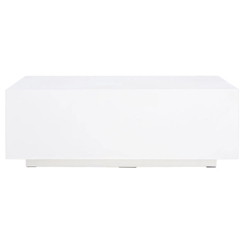 Dina Rectangle Coffee Table - 40 W x 20 D x 14 H - 40Wx20Dx14H
