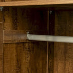 High Wardrobe/Armoires with 2 drawers and 5 storage spaces