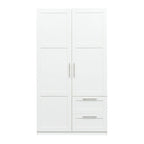 High Wardrobe/Armoires with 2 drawers and 5 storage spaces