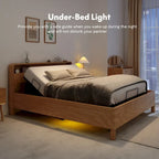 FunniHomi Twin XL/Queen/Split King Size Adjustable Bed Frame, Zero Clearance, Zero Gravity, Mattress Holder