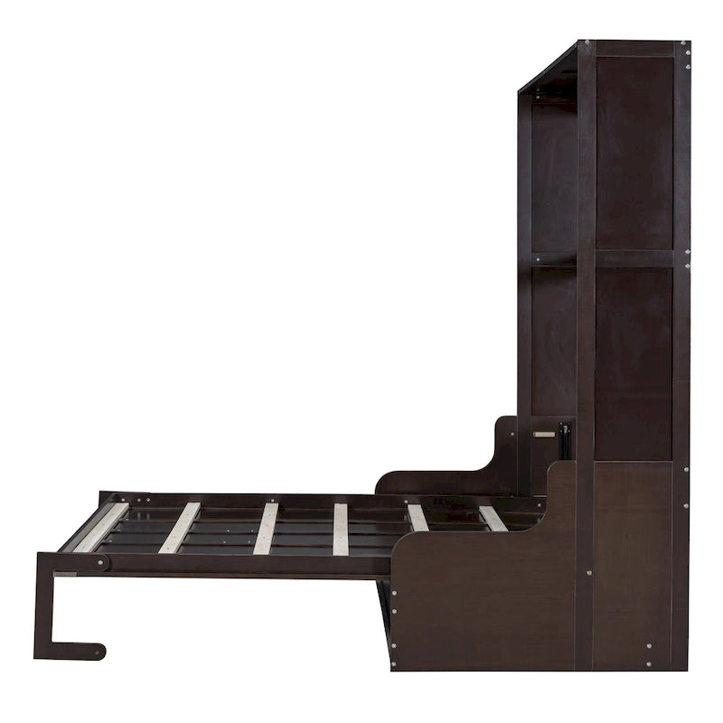 Queen Size Murphy Bed Wall Bed with Cushion