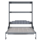 Queen Size Murphy Bed Wall Bed with Cushion