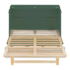 Full Size Murphy Bed with Large Drawers For Bedroom