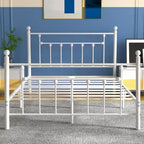 Metal Bed Frame, Modern Platform Bed Frame with Headboard and Footboard, No Box Spring Needed