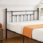 Metal Bed Frame, Modern Platform Bed Frame with Headboard and Footboard, No Box Spring Needed